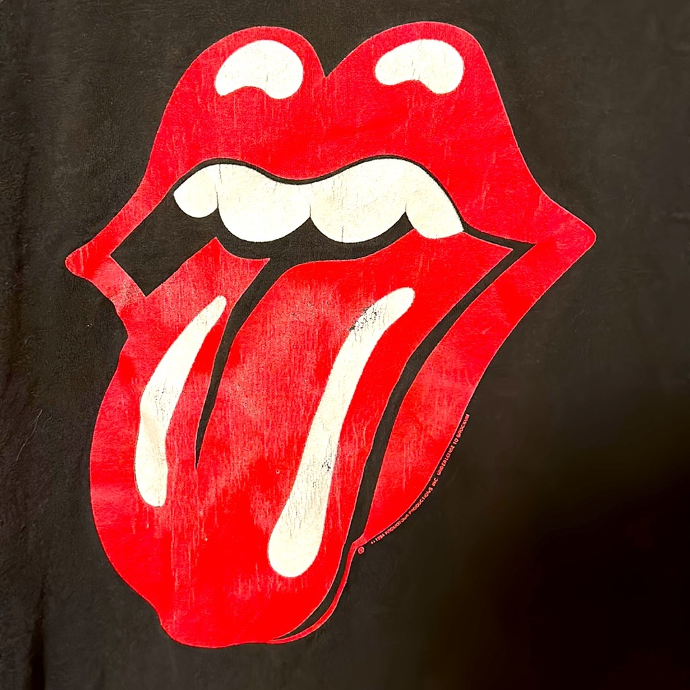 Vintage Rolling Stones concert T-shirt